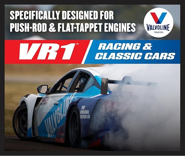 VALVOLINE VR1 RACING SAE 50 MOTOR OIL 1 QT