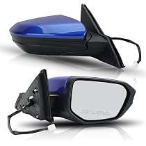 Lqito Left Driver Side Door Mirror For 2016-2021 HONDA CIVIC LX SE