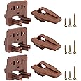 Drawer Slides and Guides, 3Pack Plastic Drawer Replacement Part for Center Mount Drawer Slides Track Guide Glide for Dressers Bottom Mount and Kenlin Rite-Trak 1 Drawer Systems
