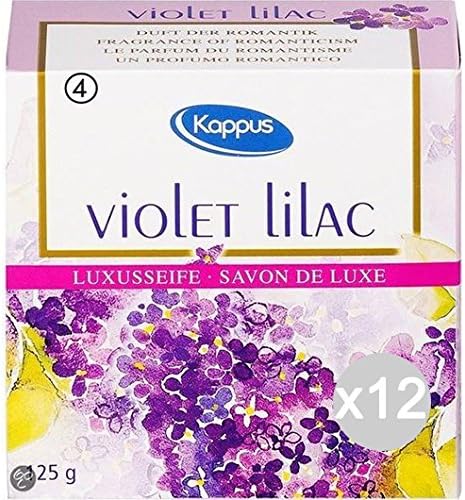 Set 12 KAPPUS Soap Gr.125 Violet Lilac Care And Cleaning Of The Body