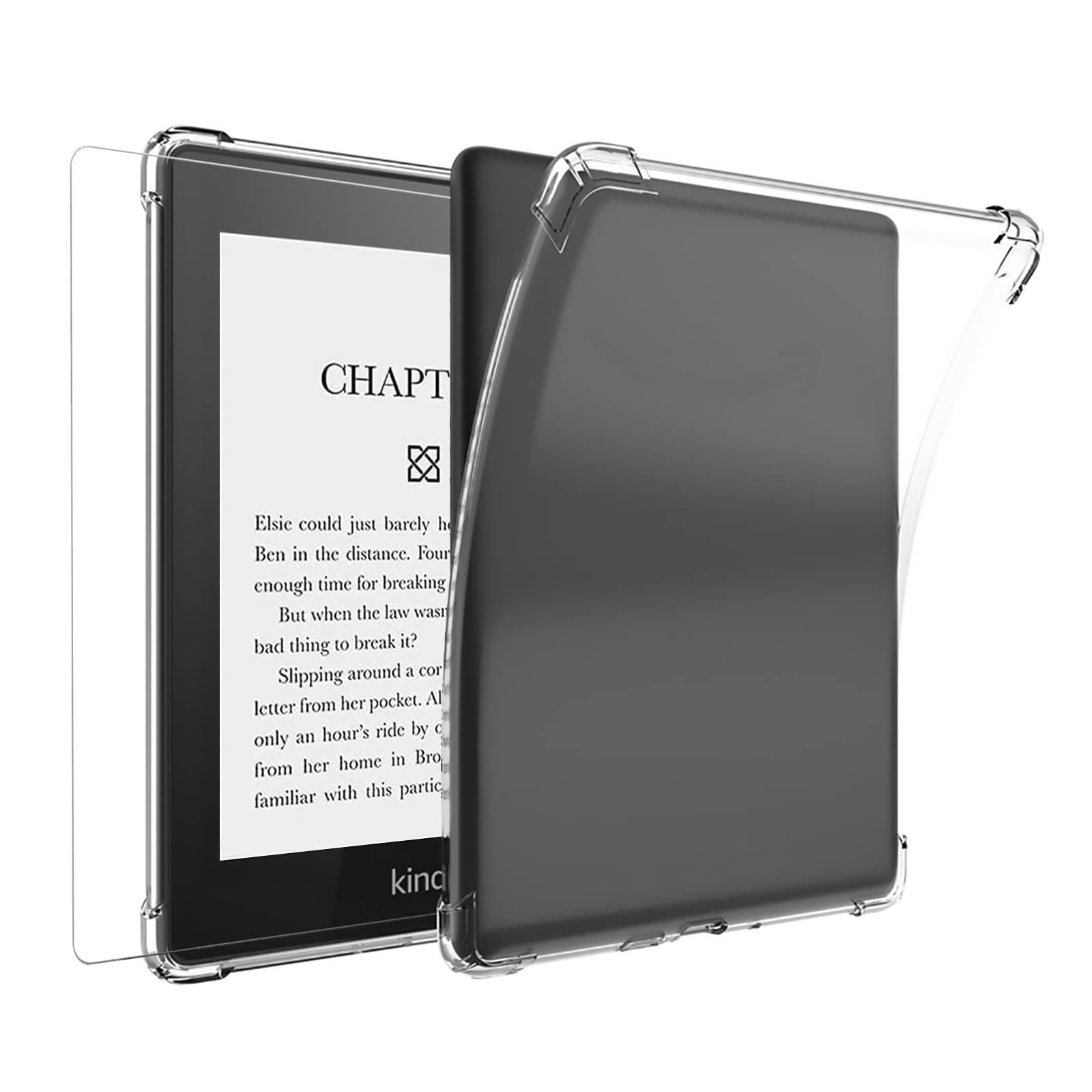 Aircawin for 6'' Kindle Paperwhite Case Clear with