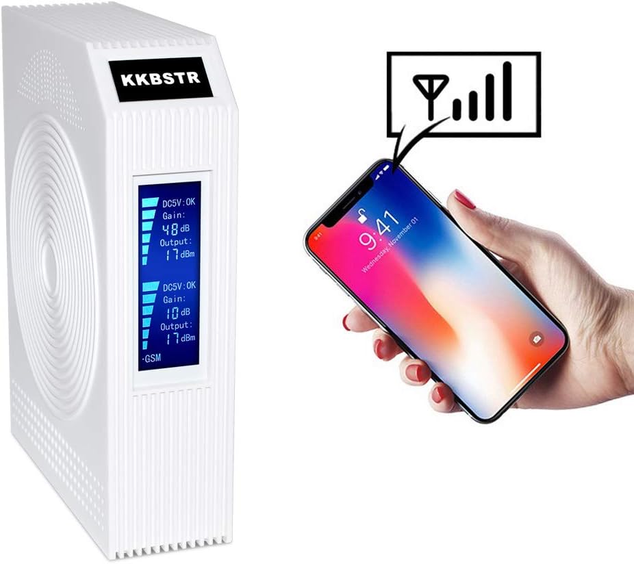 Cell Phone Signal Booster, Verizon AT&T T-Mobile Sprint Cellular Amplifier - Enhance Your 2G 3G 4G Call