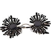 IYANCHENG Mixed Color Party Y2K Cute Crazy Fun Rhinestone Decorative Sunglasses