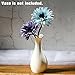 Gerbera Daisy Artificial Flowers for Farmhouse Home Decor 7 Stems Silk Daisies Flower for Wedding Bouquet Living Room Office Party DIY Decoration (Blue)