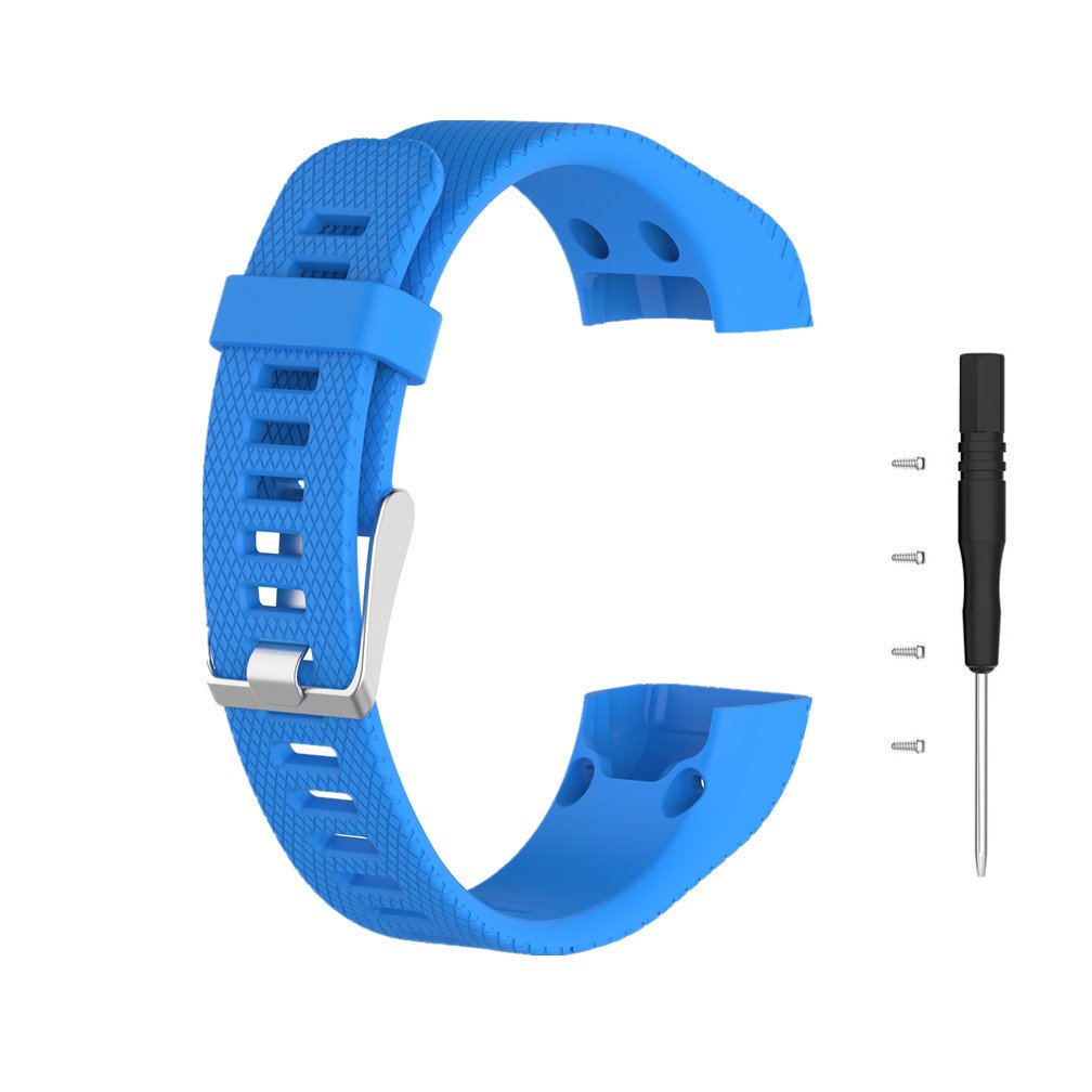 Muovrto Watch Strap for Garmin Approach X40/X10, Silicone Replacement Sport Band Watch Band Strap for Garmin Vivosmart HR Plus