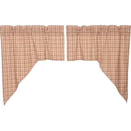 VHC Brands Tacoma Swag Set of 2 36x36x16