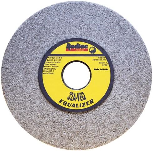 Radiac Abrasive RAD-A322181 Light-Stock Removal Straight Surface Grinding Wheel 12 Inch x 1 Inch x 3 Inch, 2