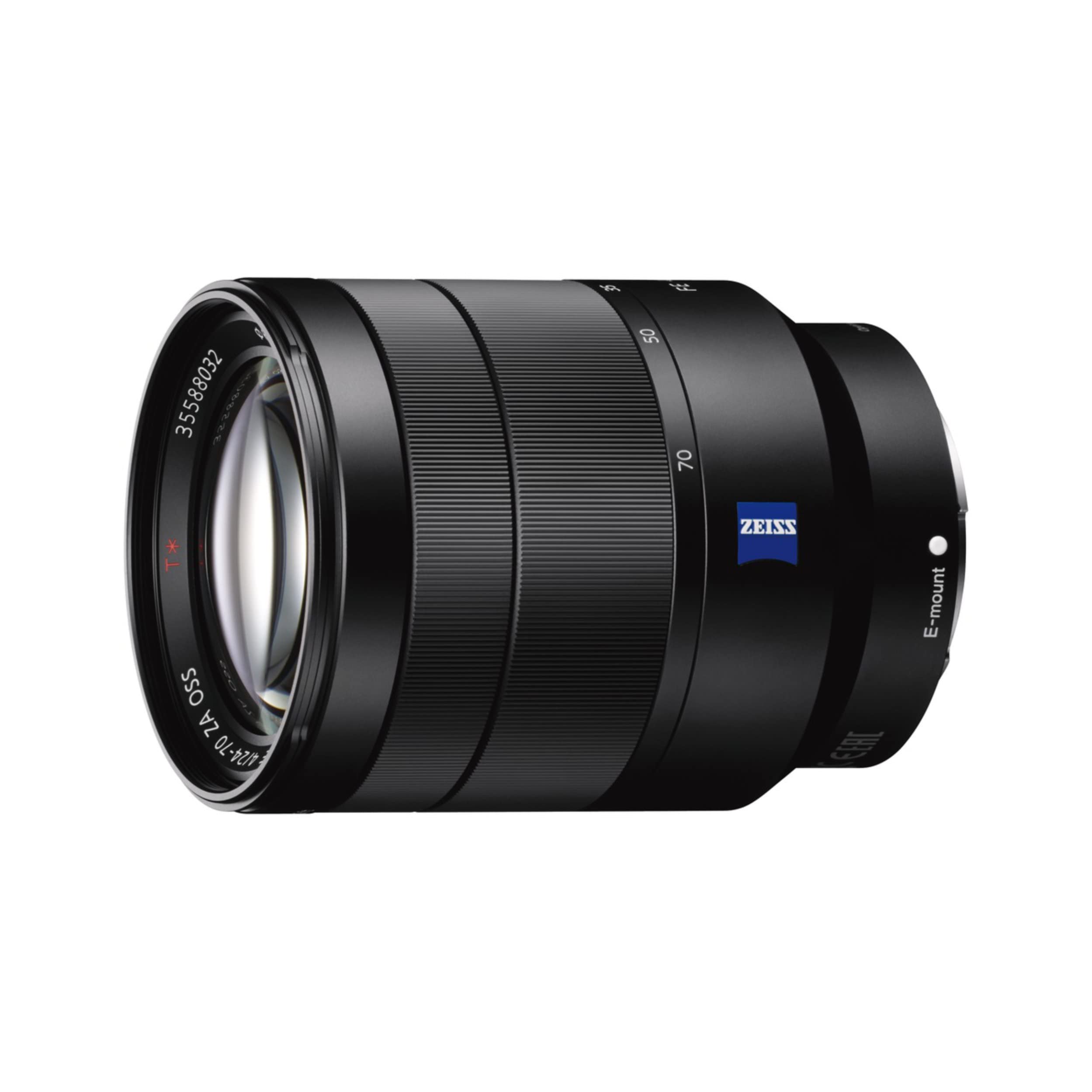 Sony FE 24-70mm f/4 Vario-T Zeiss Full-Frame Zoom Lens – Ideal for Portrait, Landscape, and Event Photography