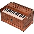 Bhava Lite "Travel" Harmonium | Concert Teak Edition | Handmade in India, Ethically Sourced | Professionally Tuned in U.S. | Perfect for Yoga and Kirtan | Travel Ready