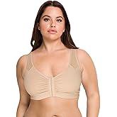 Fruit of The Loom Womens Comfort Front Close Sport Bra with Mesh Straps