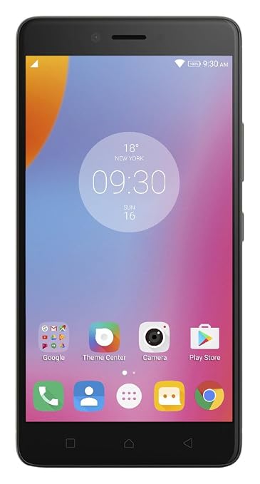 Lenovo K6 Note Smartphone Dual SIM, Display 5.5 Pollici, LTE, Fotocamera 16 MP, Memoria 32 GB, 3 GB RAM, Grigio [Italia]