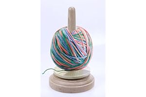 GUFFMAN Wood Yarn Holder - with Twirling Mechanism