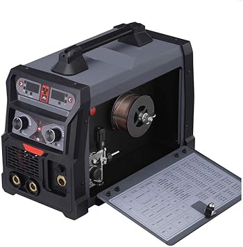 Wilk Digital Mts 205 Mig Tig Torch Stick Arc 3 In 1 Welder Machine 110 230v 205 Amp Dual Voltage Igbt Ac Dc Inverter Hf Miller Welding Amazon Com
