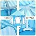 Monobeach Princess Castle Play Tent Kids Play House with Star Lights Girls Pink Play Tents Toy for Indoor & Outdoor Games