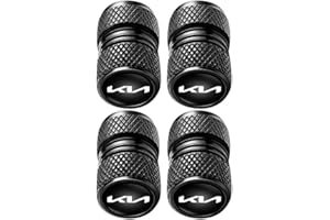 WGRIF em Caps Air Cover for KIA NIRO Rio Sportage Sorento Soul Stinger Seltos Cadenza K900 Forte Stem Cap Universal Wheel stem caps for Cars, SUV, Truck,Car Accessories 4pcs
