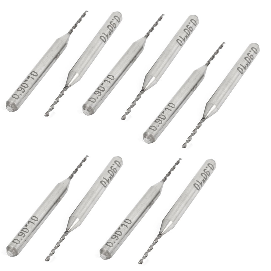 Sourcingmap A14082700ux0306 0.9mm Tip Spiral Flute Tungsten Carbide Micro PCB Drill Bits