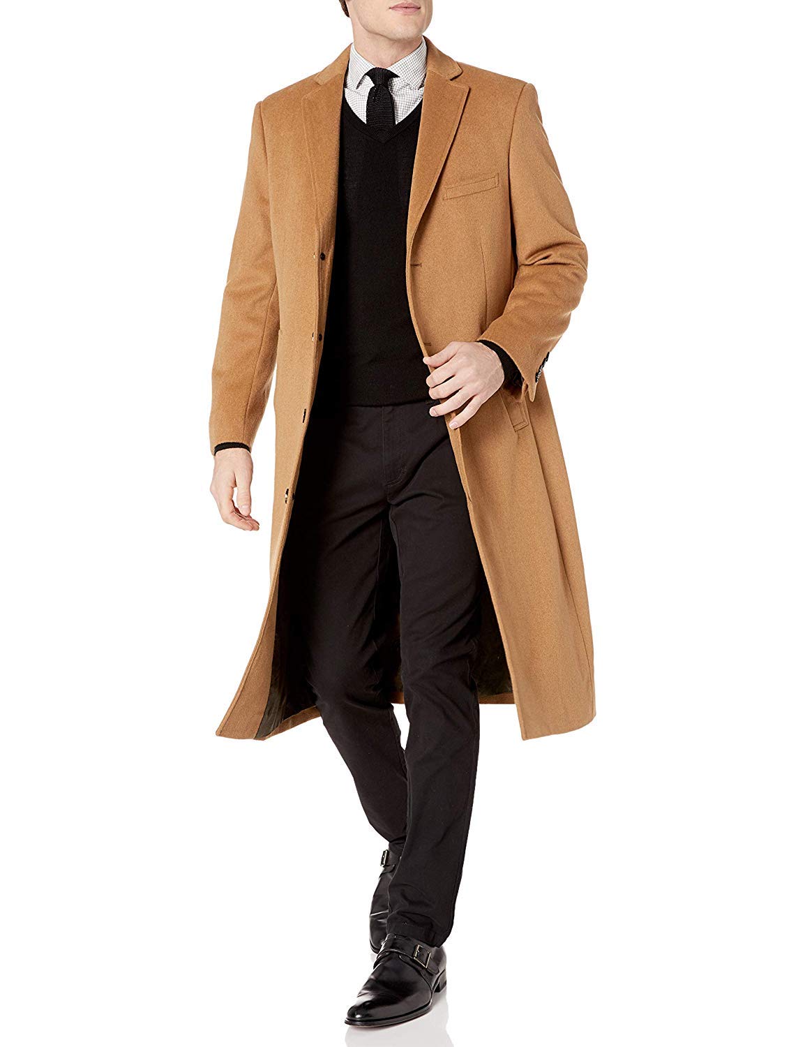 Adam Baker Luxury Wool/Cashmere Topcoat