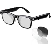 KAIGERR AI Smart Glasses,13MP Camera, 20H Battery, ChatGPT Translations | Stabilized POV Recording, Bluetooth Audio, ENC Noise Cancelling, 42g Lightweight, WiFi Transfer for Travel &amp; Outdoor