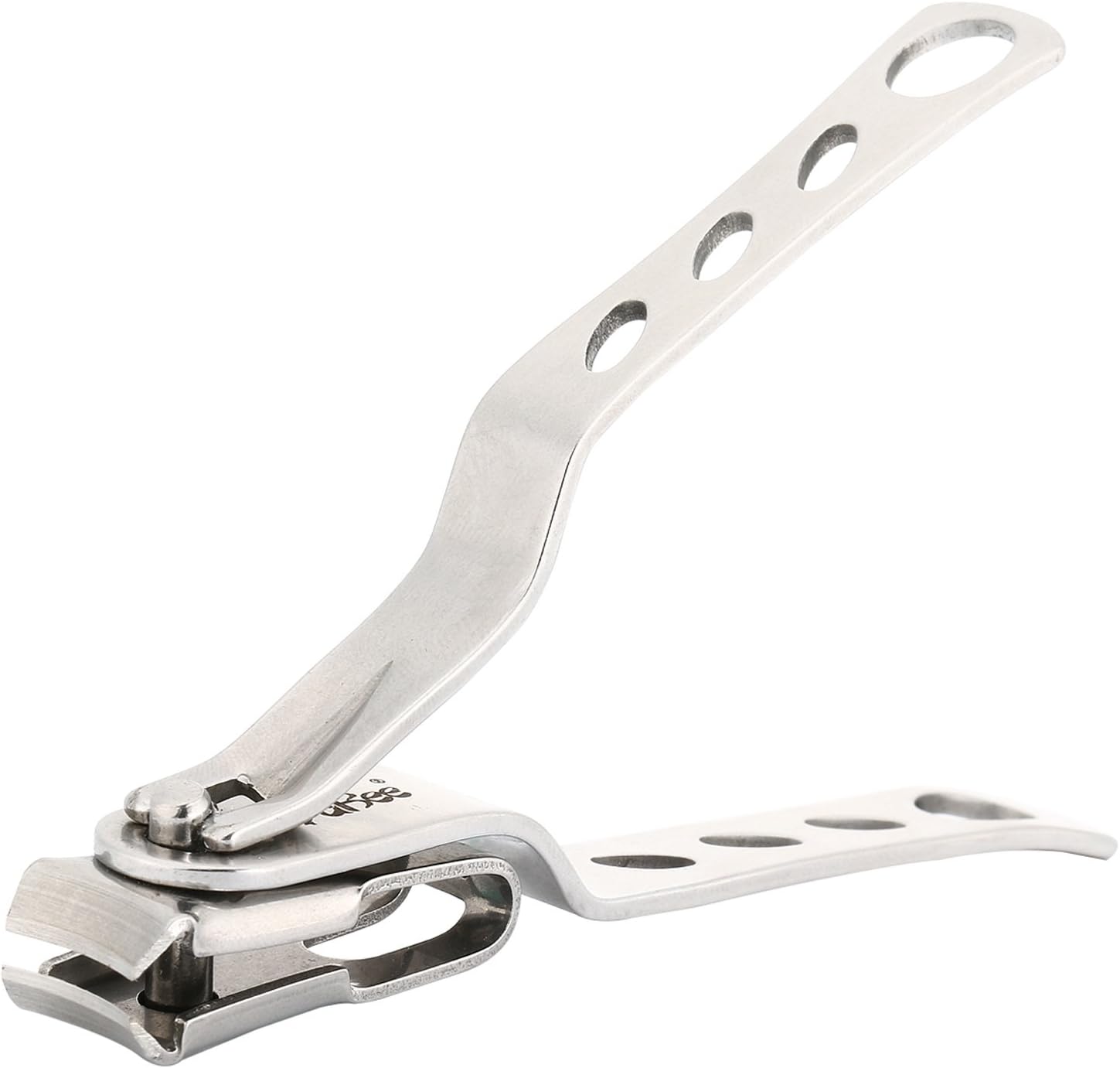 Nail Clipper Eightwins Professional Large and Sharp with 360 Degree Rotating Swivel Head for Cutting Both Fingernails and Toenails. Strong Stainless Steel(10x1.8x1cm)