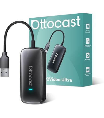 Amazon.com: OTTOCAST Play2Video Ultra AI Box Wireless CarPlay and