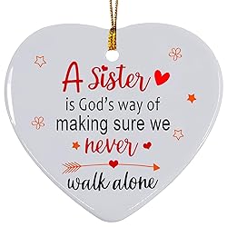 Sister Christmas Ornament 2025, Sister Gifts for