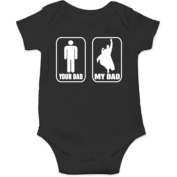 "I Have A Fuzzy Daddy" Baby Bodysuit - Cute Beard Design Onesie