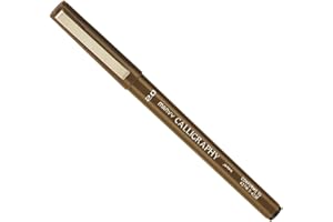 UCHIDA Marvy 6000 Calligraphy Pens sepia 2.0 mm fine, Sold individually