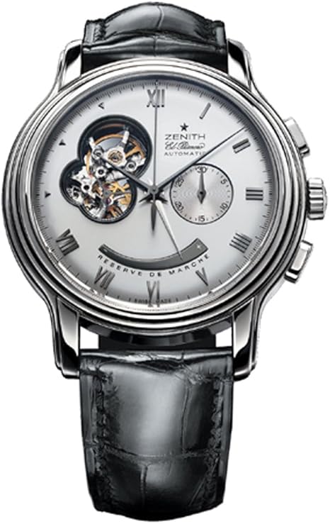 Amazon Com Zenith Men S 03 1260 4021 01 C505 Chronomaster Xxt
