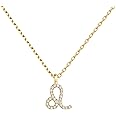 PAVOI 14K Gold Plated Cubic Zirconia Astrology Necklaces for Women - Zodiac Pendant Jewelry Gifts - Zodiac Sign Pendant Necklaces