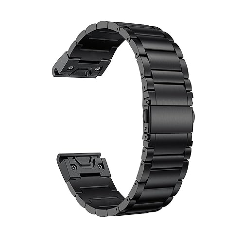 LDFAS Fenix 8/7S/6S/5S Band, 20mm Titanium Metal Quick Fit Watch