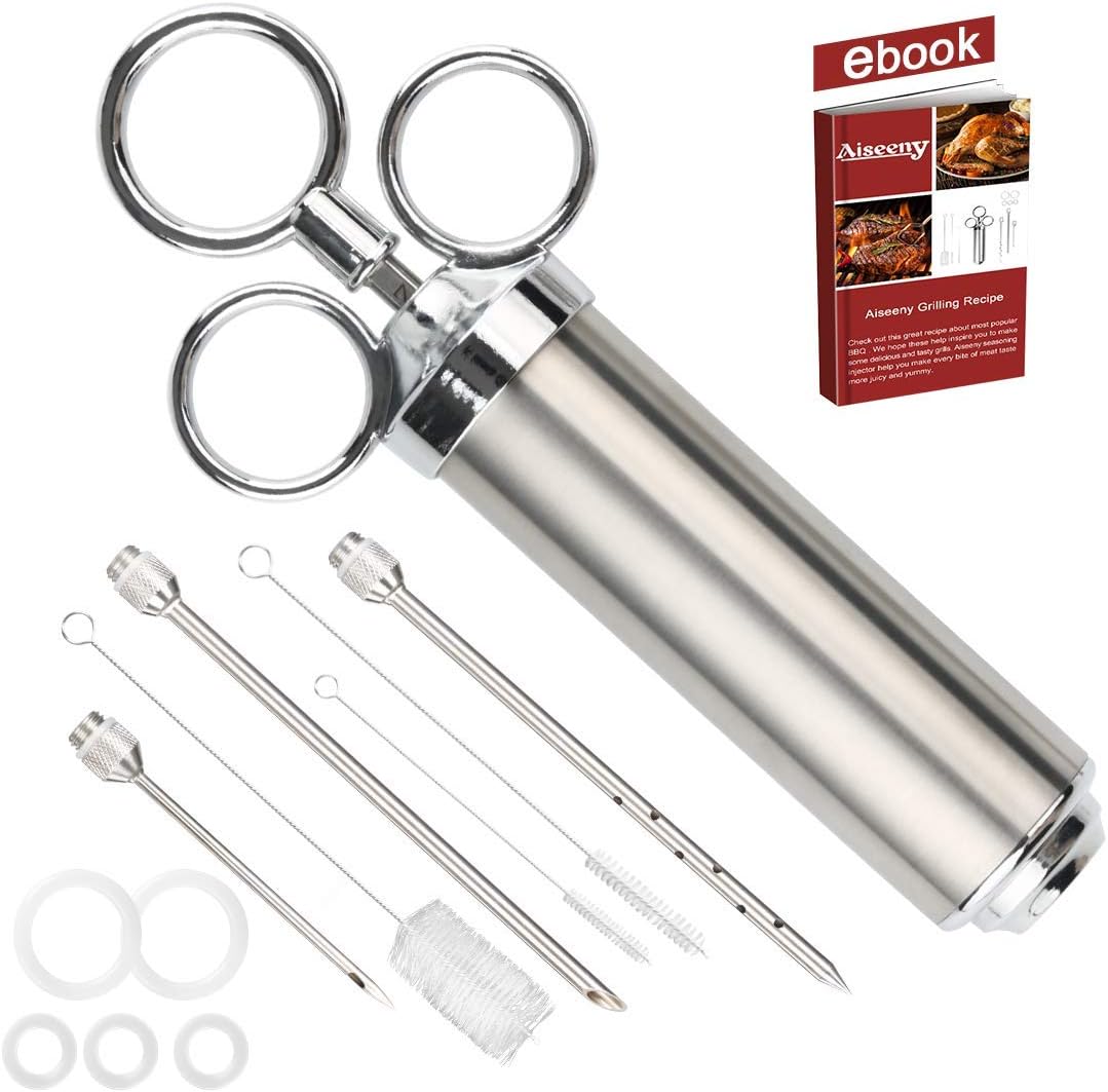 kit iniettore di carne per affumicatore