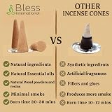 Bless International Frankincense & Myrrh Incense Cones 100% Natural view 6