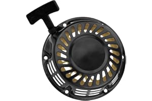 HIAORS 212cc Pull Start Recoil Starter Assembly Replacement for Predator 196cc 5.5HP 6.5HP Engine Coleman Mini Bike CT200U BT200X Baja MB200 KT196 Lawn Mower Generator Pressure Washer Go Kart Parts