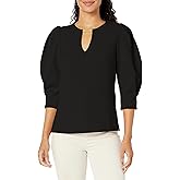 Trina Turk Women's Puff Sleeve Structured Top
