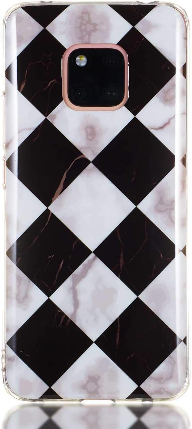 CUSKING Ultra Thin Huawei Mate 20 Pro Case, Anti Shock Lightweight TPU Silicone Case, Multifunction Premium Perfect Fit Wallet Cover for Huawei Mate 20 Pro, Pattern 5