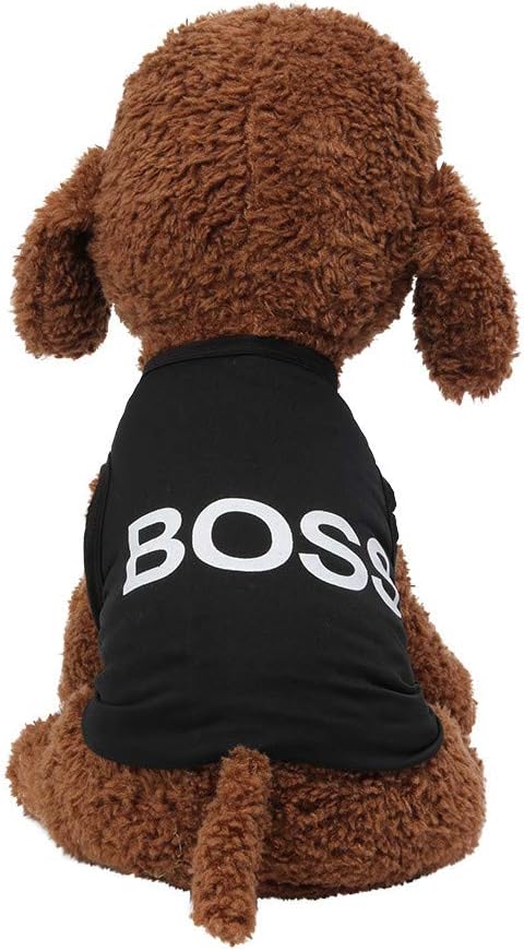 Wakeu Puppy Vest Pattern Pet Clothes for Small Dog Boy Girl Summer Apparel