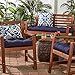 Greendale Home Fashions Outdoor 51-inch Bench Cushion, Navy