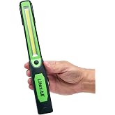LitezAll Rechargeable Wand Work Light with Flashlight | 900 Lumen Dual-Purpose COB LED Mechanic Light | Magnetic Base &amp; Hanging Hook | USB-C Rechargeable Portable Trouble Light