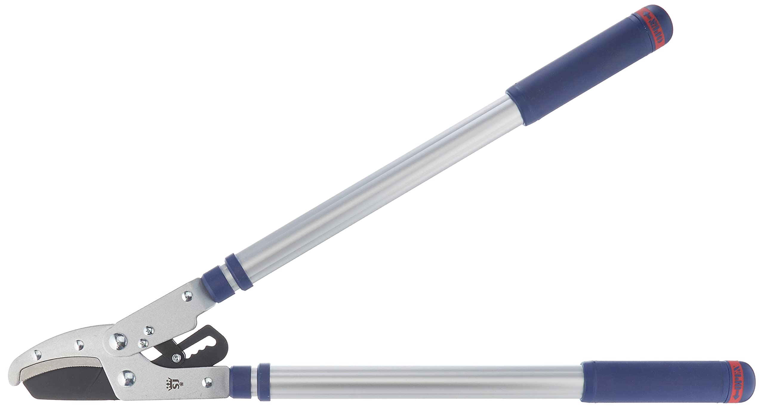 Spear & Jackson 8100RS Razorsharp Ratchet Anvil Lopper - Powerful Progressive Carbon Steel Blades for Smooth Easy Cutting - Twist & Lock Mechanism - Extends to 72cm (28") - Ergonomic Comfort Grips