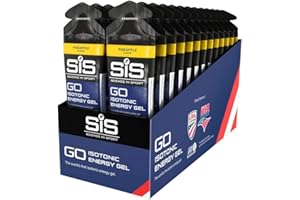 SCIENCE IN SPORT Isotonic Energy Gels, 22g Fast Acting Carbohydrates, Performance & Endurance Sport Nutrition for Athletes, Energy Gels for Running, Cycling, Triathlon, Pineapple - 2 oz - 30 Pack