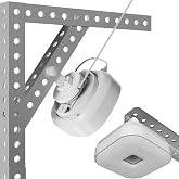 myQ Chamberlain Garage Smart Hub ToolFree Mounting Bracket (Only for MYQ-G0401-ES, Not Included Garage Hub),No-Drill Mount Bracket White