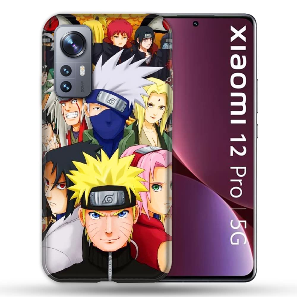 Xiaomi 12 Pro Manga Naruto Team Case