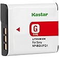 Kastar Lithium Ion Camera Battery for Sony G Type NPBG1 NP-BG1 Sony Cyber-Shot DSC-H3 DSC-H7 DSC-H9 DSC-H10 DSC-H20 DSC-H50 DSC-H55 DSC-H70 DSC-H90 DSC-W80 DSC-W85 DSC-W90 DSC-WX1 DSC-WX10 HDR-GW55