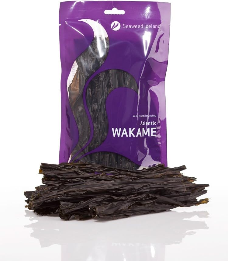 Seaweed Iceland Wakame, Atlantic, Raw, 1.76 Ounce