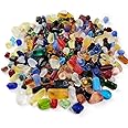 HappyFiller Matted Colored Sea Glass for Crafts,1.4 LB,Tumbled Stones Aquarium Rocks Vase Fillers Beach Theme Decor, Fire Pit,Tabletop Fountain,Garden Landscaping Crushed Glass,Soil Cover,10+ Colors