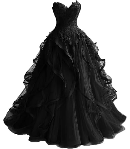 black prom dress gothic Dresses Back Details Black Red Long Gothic Prom