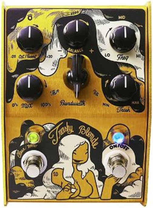 Stone Deaf FX Trashy Blonde Paracentric Amp Overdrive & Distortion Filter Pedal