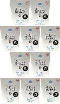 Soft Clay (10 Set, White)