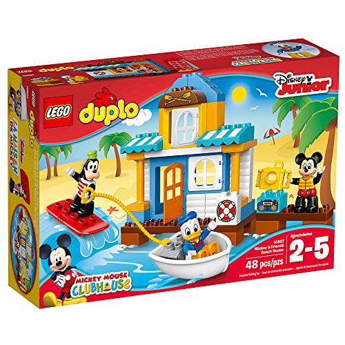LEGO DUPLO Disney Junior Mickey & Friends Beach House, Preschool, PreKindergarten Large