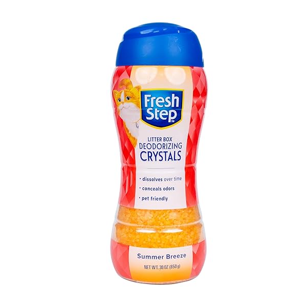 FRESH STEP CAT LITTER CRYSTALS DEODORIZER, NON TOXIC...